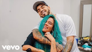 KAROL G ft Anuel AA  Reconstruirme Music Video [upl. by Lory]