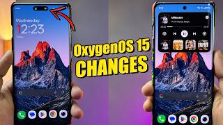 OxygenOS 15 Android 15 Changes Review OnePlus 12R Oxygen OS 15 BETA Update Review [upl. by Nomal22]