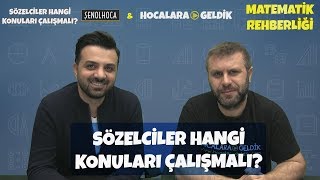 Sözelciler Hangi Matematik Konularını Çalışmalı Yks 2020 [upl. by Croner112]