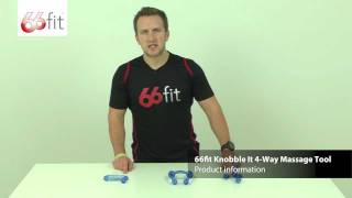 Knobble It 4 Ways Massage Tool  66fit [upl. by Files]