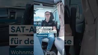 SatAnlage im Wohnmobil 📺 campervan wohnmobil vanlife camping [upl. by Jennilee]