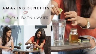 Honey Lemon Water For Glowing Skin amp Weight Loss  Glamrs [upl. by Iney961]