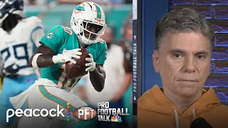 Dolphins’ Tyreek Hill ‘cracked the door open’ on Chiefs trade rumor  Pro Football Talk  NFL on NBC [upl. by Eletnahc]