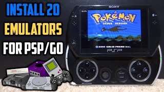 Installing 20 Emulators For PSP In 2 Minutes [upl. by Cirdek]