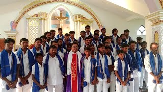 stfrancisxavierschurchgollaprolu నందు 40 దినముల మరియు తల్లి monthofmary దీక్ష స్వీకరించిన సోదరులు [upl. by Ofilia]