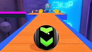 Sky Rolling Ball 3D Gameplay Speedrun Max All Levels 422 [upl. by Silas165]