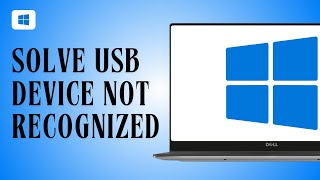 How To Solve USB Device Not Recognized [upl. by Spevek]