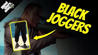 How to Get Black Joggers in GTA 5 Online [upl. by Ahsinnod]