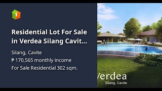 Residential Lot For Sale in Verdea Silang Cavite near Tagaytay [upl. by Hubsher178]