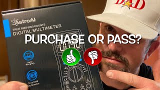 Unboxing Demo amp Review of the AstroAI Digital Multimeter  Is it the Best Budget Multimeter [upl. by Nasho721]