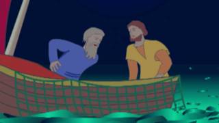 Two Fishermen Meet Jesus  Toon Boom clip 1 [upl. by Chader]