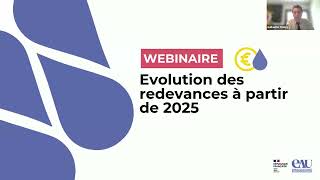 Replay du webinaire quotEvolutions des redevancesquot  12 juillet 2024 [upl. by Annais918]