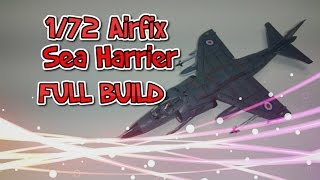 172 AIRFIX BAE SEA HARRIER FULL BUILD vallejo war thunder modelismo [upl. by Tod326]