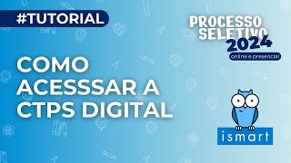 Tutorial Como acessar a CTPS Digital [upl. by Hannaj]