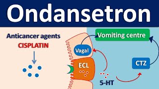 Ondansetron  An antiemetic for chemotherapy induced emesis [upl. by Ahsimin]