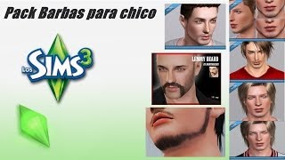 Los Sims 3 Pack de Barbas Chico [upl. by Benson]