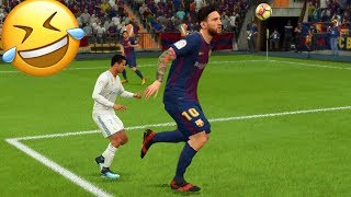 JUGADORES GIGANTES VS JUGADORES ENANOS EN FIFA 18  PARTE 2 [upl. by Ahsercul]