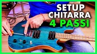 4 PASSI per il SETUP della CHITARRA ELETTRICA  Lezioni regolazione truss rod intonazione action [upl. by Mccollum686]