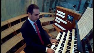 Péter Kováts plays Vierne Final at Esztergom Cathedral [upl. by Sabanrab]