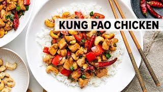 KUNG PAO CHICKEN  Im obsessed with this stir fry recipe [upl. by Akeryt]