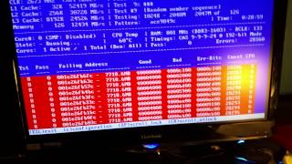 MemTest86 v501 FAIL [upl. by Stoneman754]