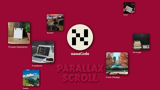 Parallax Scroll Animation using React Typescript FramerMotion and Tailwind [upl. by Narual]