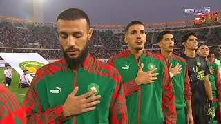 Morocco vs Gabon National Anthem  AFCON 2025 Qualifiers [upl. by Orvil]