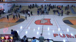 Poynette High School vs Lake Mills High School Mens Varsity Basketball [upl. by Leksehcey]