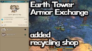 TOS Earth Tower Armor Exchange System amp added recycling shop [upl. by Terr]