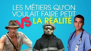 Top 10 des métiers quon imaginait petit VS la réalité [upl. by Shaine]