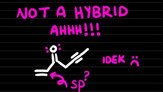 Hybridization organic chemistry part 1 [upl. by Yllod]