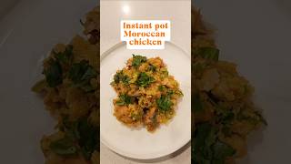 Instant pot Moroccan chicken instantpotrecipes weeknightdinners chickenthighrecipes [upl. by Odille]