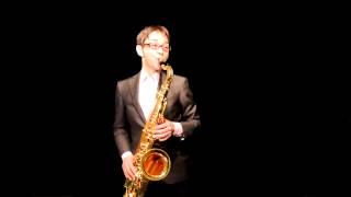 Guy Lacour 50 Etude 09 Tenor Saxophone [upl. by Lennad347]