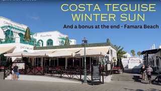 Costa Teguise amp Famara  January 2024 [upl. by Heater]