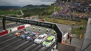 Highlights from Hell Norway Ken Block gets THIRD at his first FIA World RallyX Championship race [upl. by Asilat]