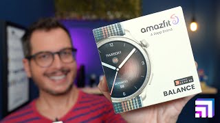 Amazfit Balance é um Smartwatch com GPS Alexa e Tela AMOLED  Unboxing e Avaliação [upl. by Anawik]