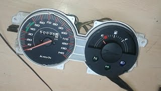 How to repair speedometer of bike [upl. by Sirred]