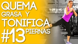 Quema Grasa y Tonifica Tus Piernas Con La Rutina 13 del Reto Quemando Y Gozando [upl. by Studley]