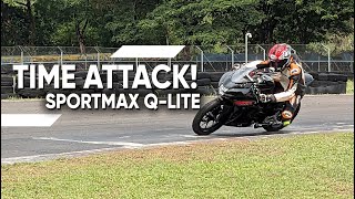 TIMEATTACK MODE GSXR150 ft DUNLOP SPORTMAX QLITE [upl. by Pomfret]