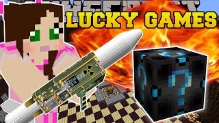 Minecraft NUCLEAR EXPLOSIVE CHALLENGE GAMES  Lucky Block Mod  Modded MiniGame [upl. by Ainocal]