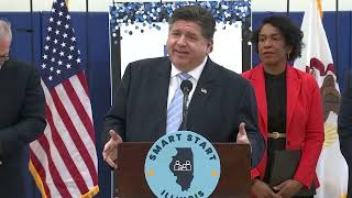 Following gun ban rules being sustained Pritzker says registry will be working the way it should [upl. by Paxon]