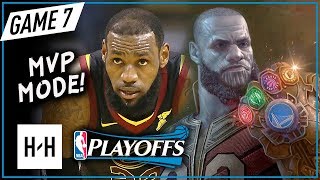 LeBron James CRAZY Full Game 7 Highlights vs Celtics 2018 Playoffs ECF  35 Pts 15 Reb LeTHANOS [upl. by Ardnalac]