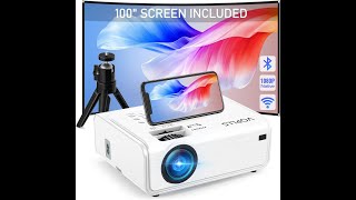 VOPLLS Projector Review – PROS amp CONS – Native 1080P Projector with Wi Fi amp Bluetooth [upl. by Oilisab582]