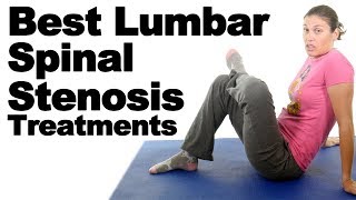 Top 5 Lumbar Spinal Stenosis Exercises amp Stretches  Ask Doctor Jo [upl. by Ojillek]