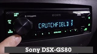 Sony DSXGS80 Display and Controls Demo  Crutchfield Video [upl. by Benedicta711]