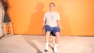 Sciatic Nerve Flossing neuromobilization exercise HD [upl. by Eugilegna]