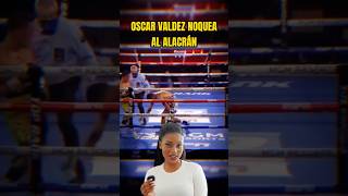 Oscar Valdez retira al Alacrán [upl. by Annaeirb42]