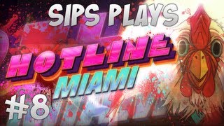 Sips Plays Hotline Miami  Part 8  Hells Health Spa [upl. by Itsirc239]