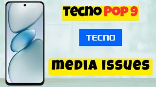 Tecno Pop 9 No Media VolumeNo soundno audio problem  How to solve media issues [upl. by Anileda]