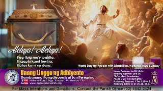 LIVE 4PM Misa sa Unang Linggo ng Adbiyento  Disyembre 01 2024 [upl. by Atile633]